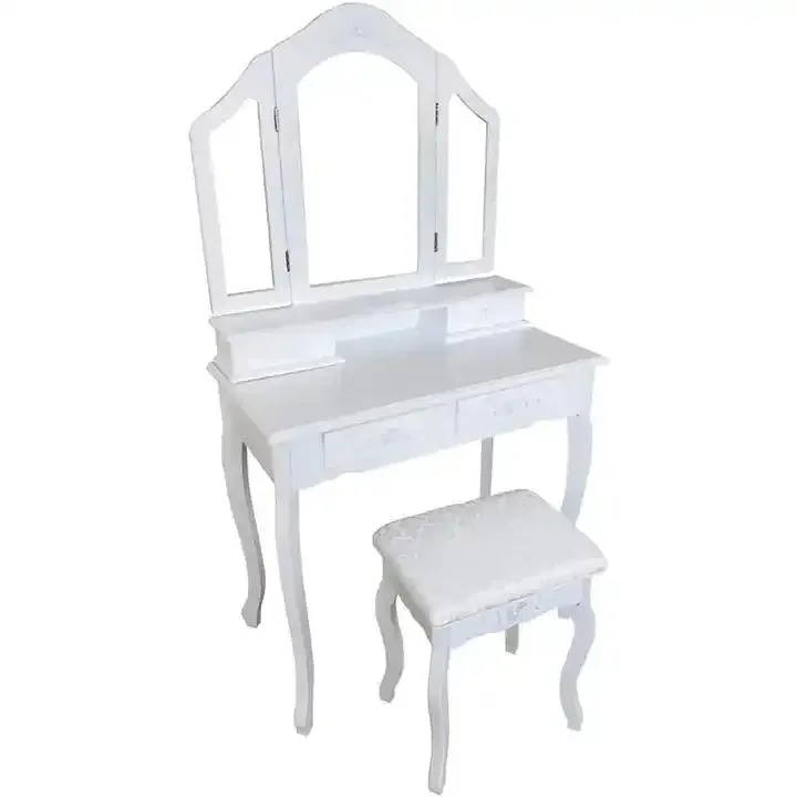 Office Simple Bedroom Furniture Dresser Dressing Table Chair