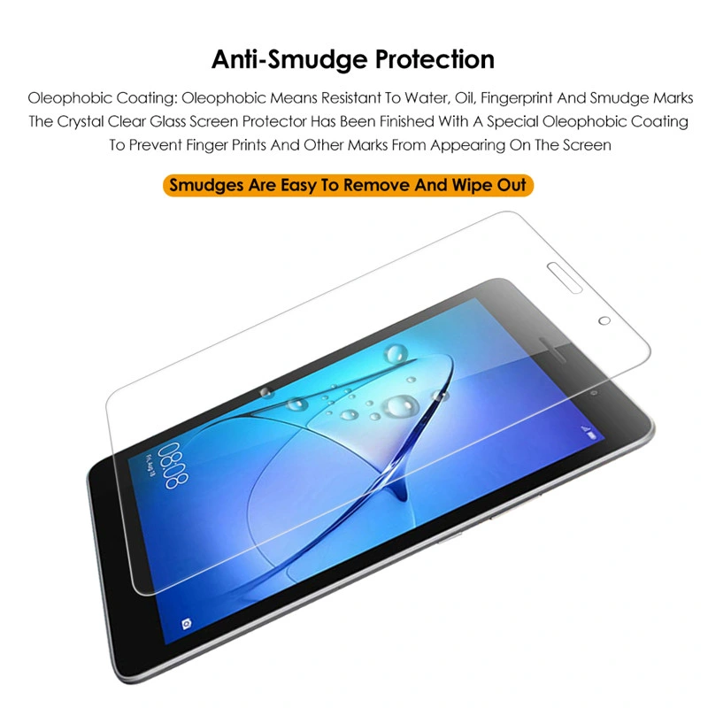 New Premium Tempered Glass Screen Protector Film for Huawei Tablet Models, for Huawei Mediapad T3 8.0, for Huawei Mediapad T3 10.0