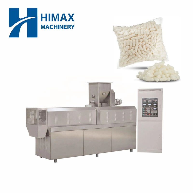 Full Automatic Twin Screw Biodegradable Loose Fill Packing Peanuts Making Machine High Filler Modified Compoud Making Line