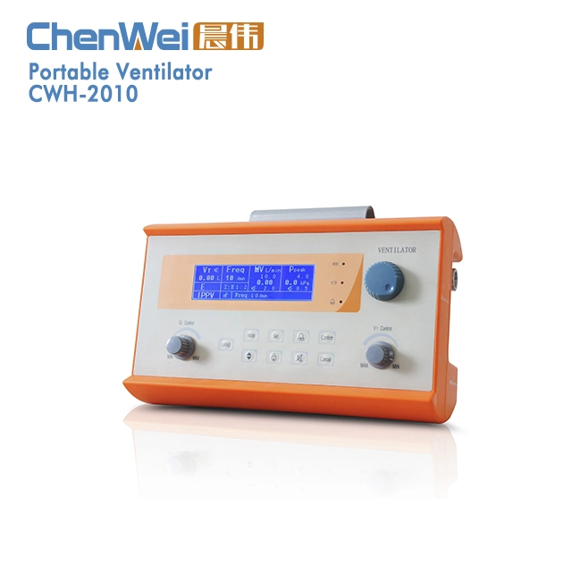 Medical Portable Ventilator Chenwei Cwh-2010 for Ambulance Use