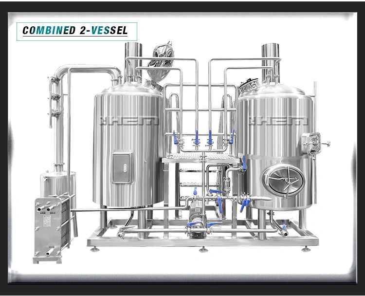 300L Restaurant Craft Beer Brewing Equipment Stainless Steel 304 Beer Making Equipment