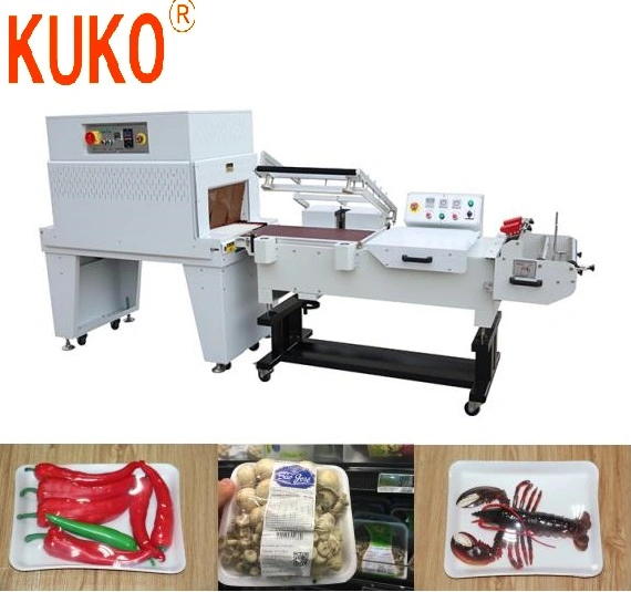 POF PE Film Heat Thermo Shrinkable Wrapping Packing Machine Manufacturer Packaging Tunnel Machine for Water Filter and Coffee Paper Cups Package