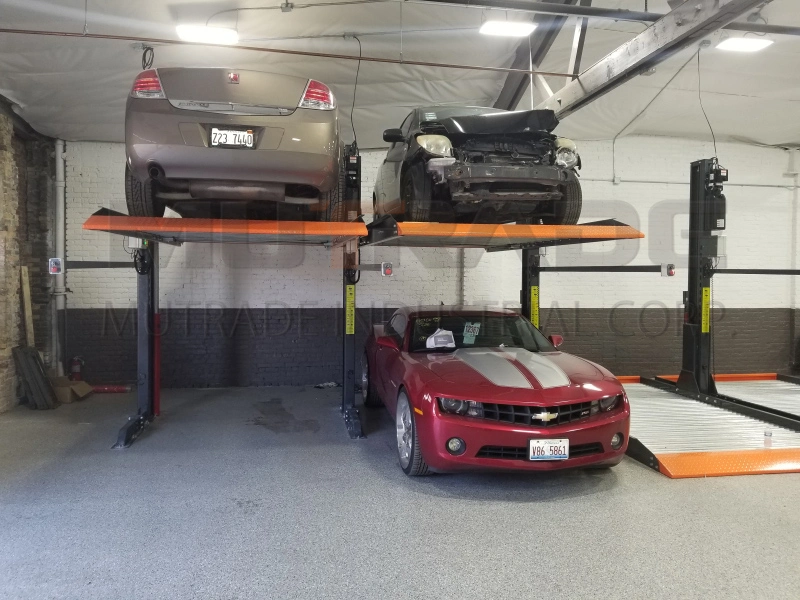 Ce Car Dealership Center 2 Decker Car Parking Equipment