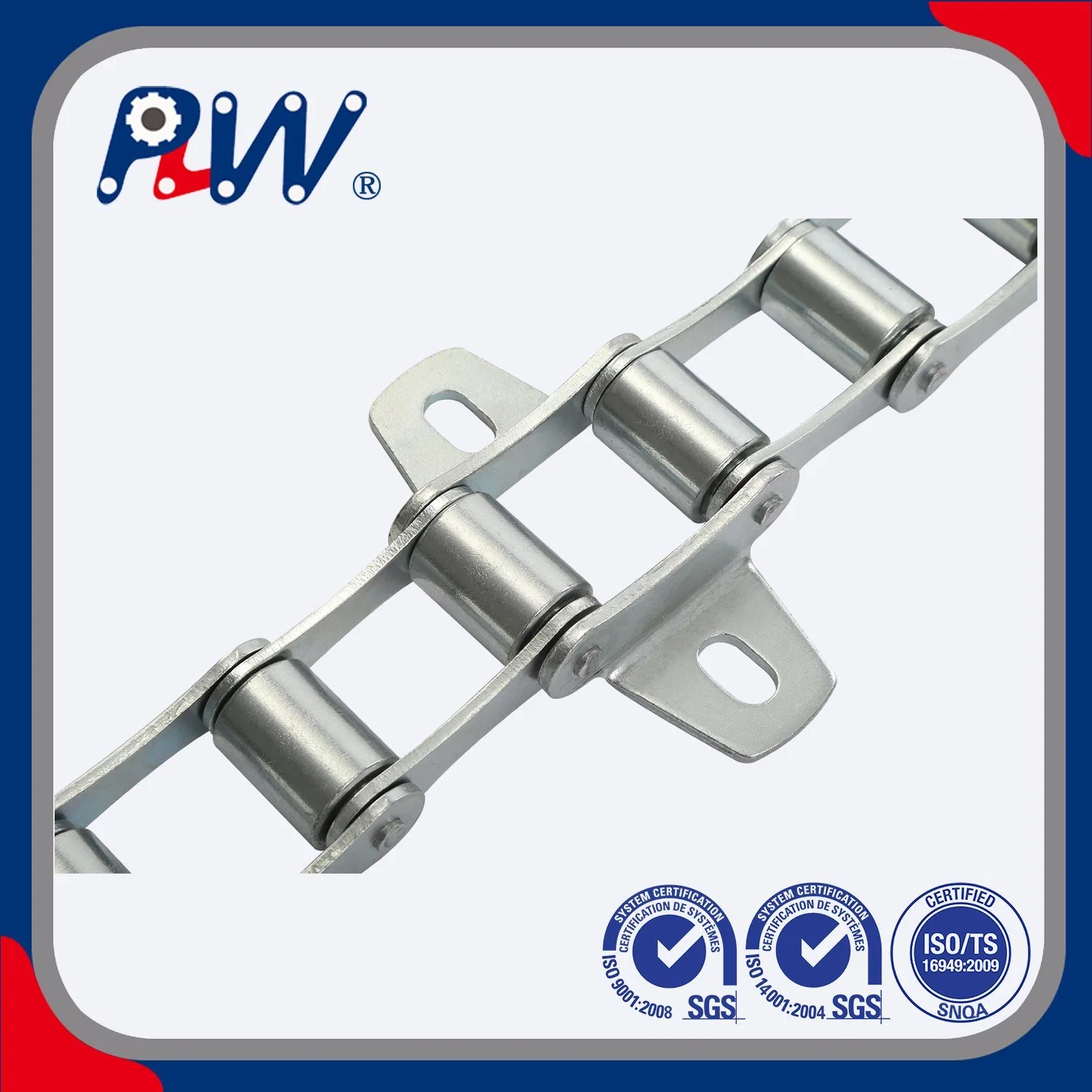 High Precision Heavy Duty Stainless Steel Industrial Transmission Conveyor Roller Chain