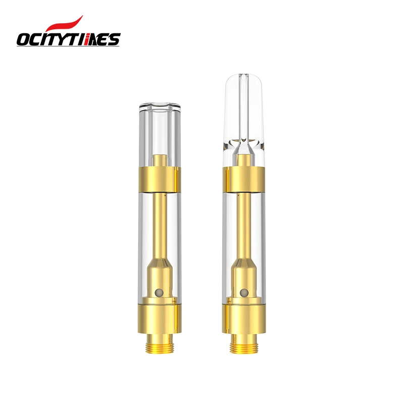 Custom Ecig Wholesale/Supplier 0.5ml 1.0m 2ml D8 D9 Oil Hhc Vaporizer Empty 510 Thread Atomizer Cartridge