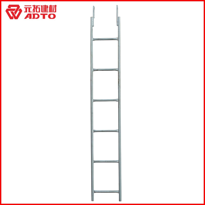 Q195 Step Scaffolding Industry Steel Ladders 4m Monkey Ladder M50