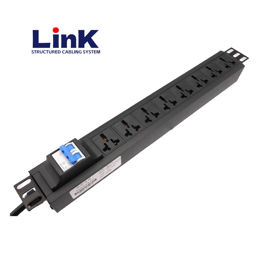 Network Managed 8-Outlet Switch Modular PDU Socket with Surge Protection