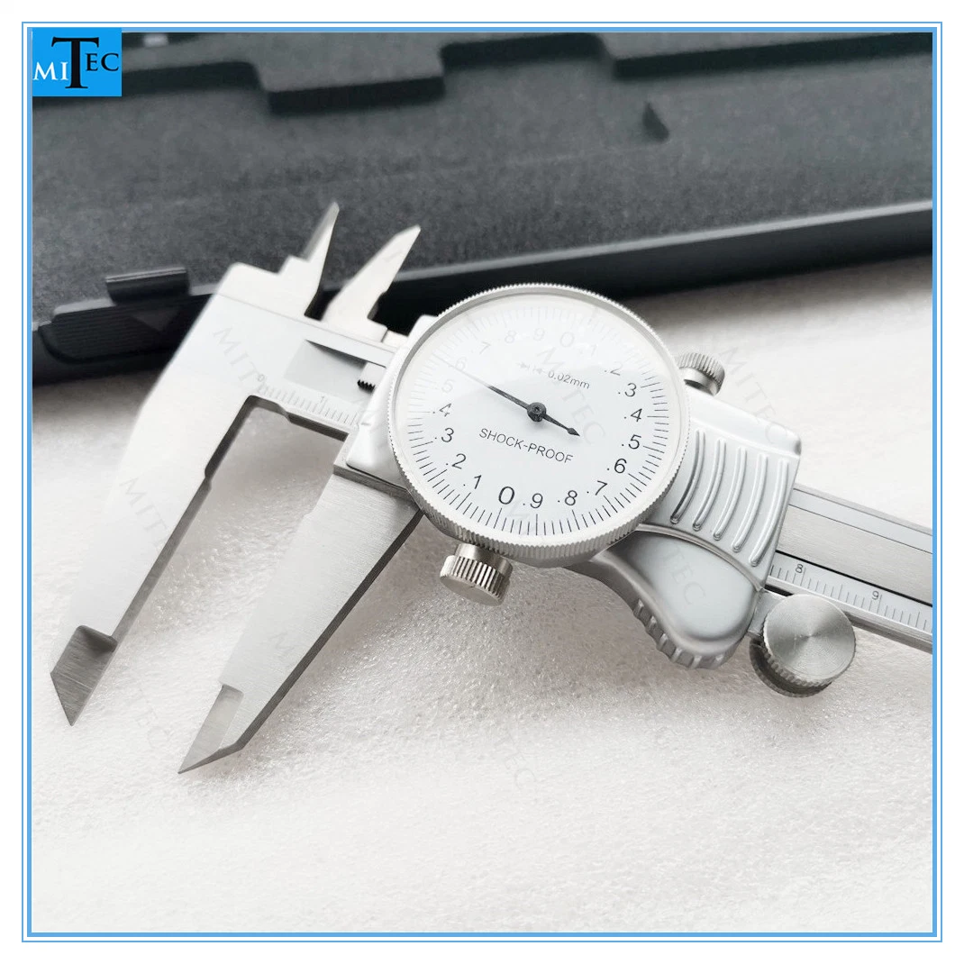 0-300mm Metal Casing Shock Proof Dial Caliper