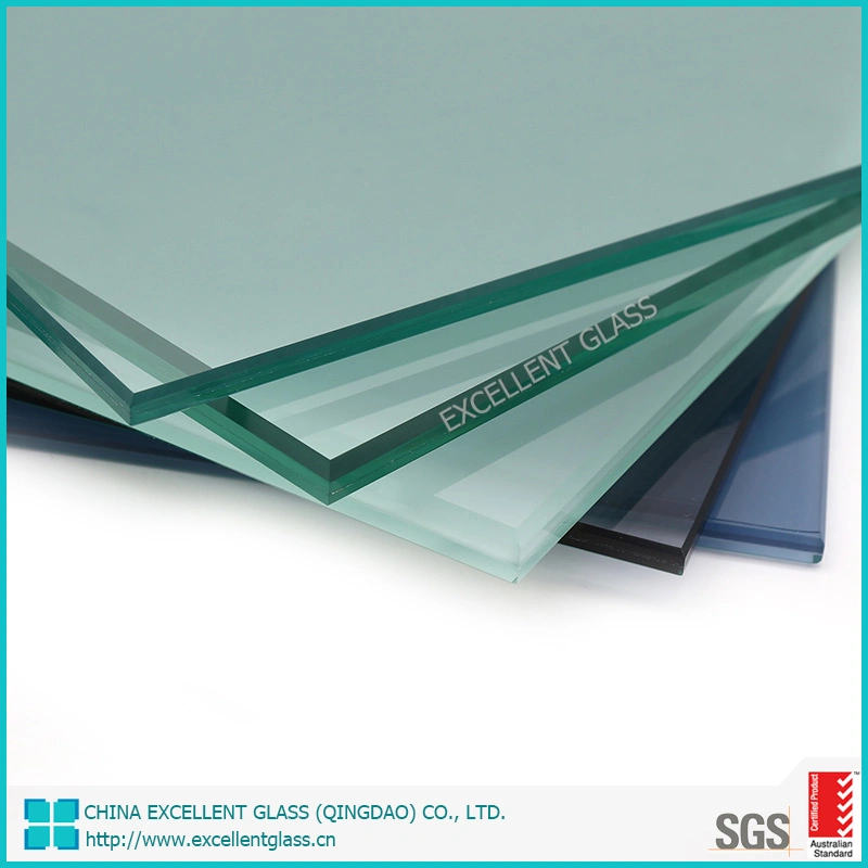 6.38~12.76m Clear/Milk/White/Tempered /Toughened/Low E Decorative Laminated Glass, Building Glass, Mirror