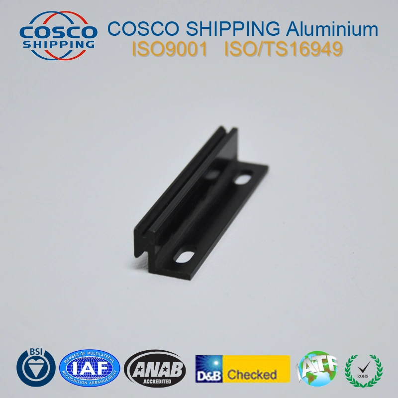 Black Anodizing Aluminum Part for Electronics with CNC Machining