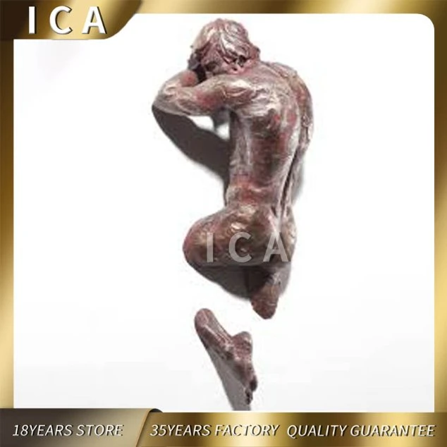 Hot Sale Famous Antique Bronze Figure Sculpture for Wall Decor