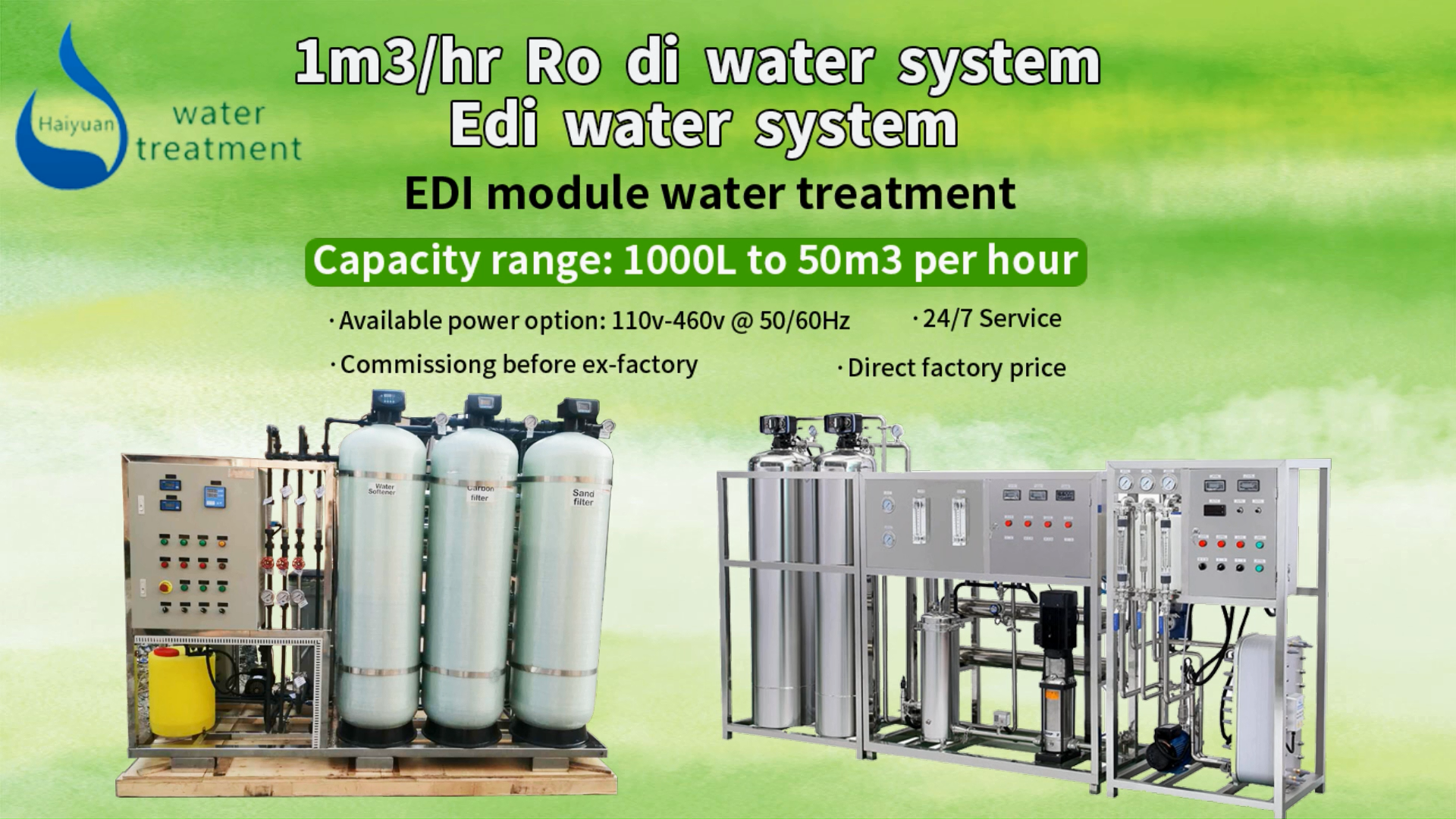 EDI Module Water Treatment EDI Water Treatment Electrical Deionizer