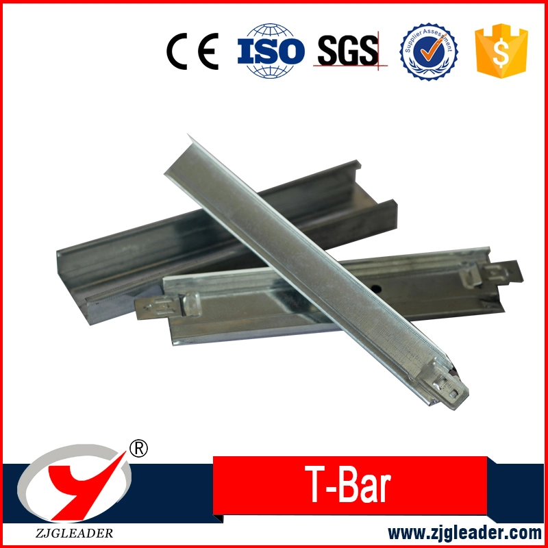 Zjgleader Ceiling T-Grid Components Type Ceiling T-Bar Grid Systems