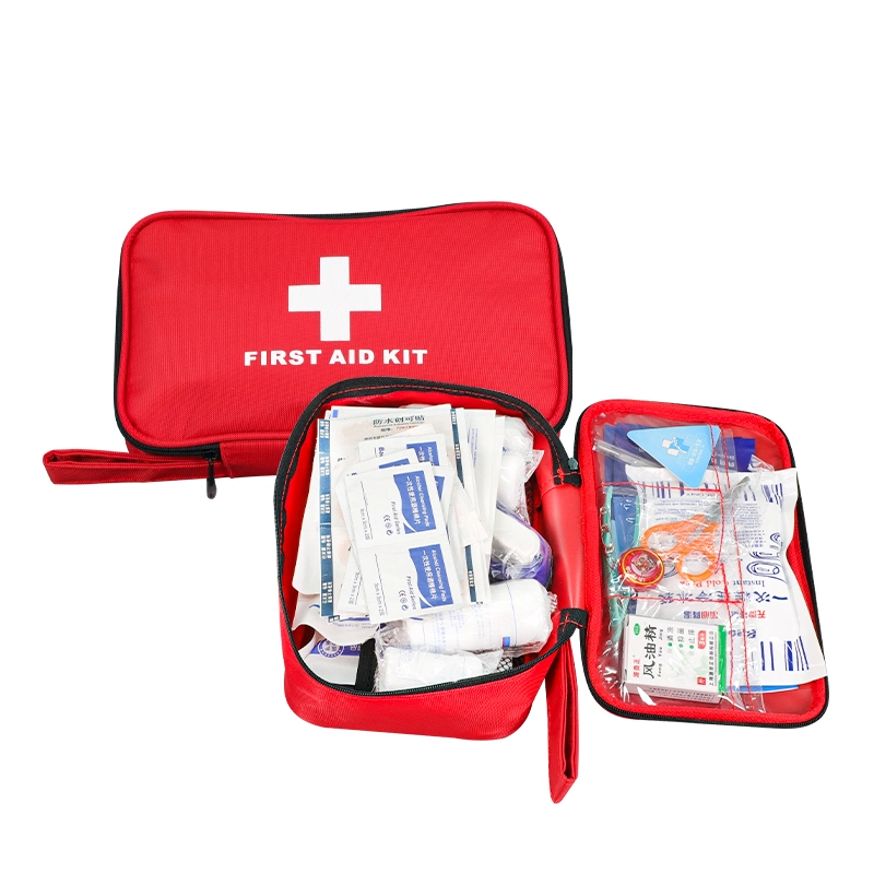 Emergency High Quality Survival First Aid Kit Bags Medical Box First Aid Kit with Customized Logo and Medical