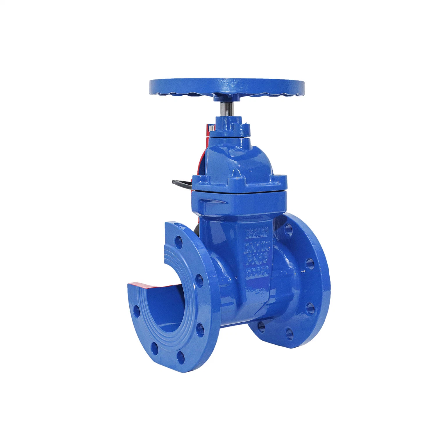 16bar Cast Iron Nrs Resilient Seat Wedge Gate Valve