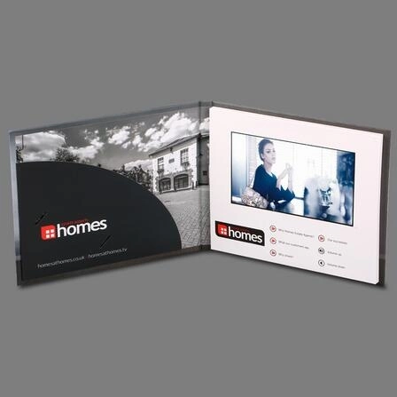 New 4.3inch LCD Screen Video Business Brochure with Pocket