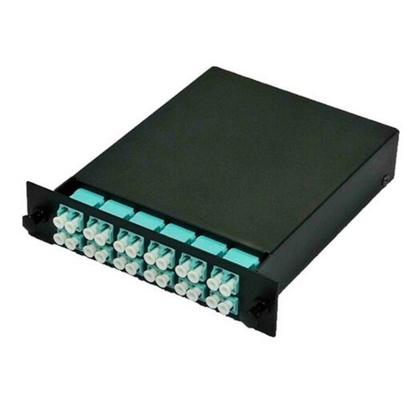 Mount Terminal Lgx Box 12 Core MPO MTP to 6X Duplex LC MPO Fiber Optic Patch Panel