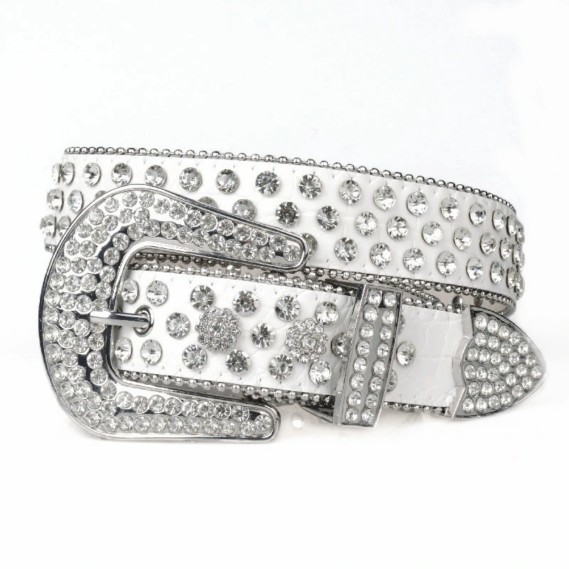 Bling Bling Rhinestone Belt for Men and Women