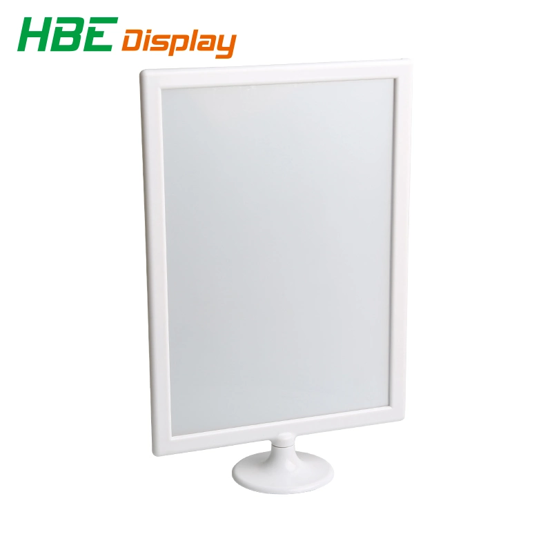 Supermarket Pop A3 A4 Plastic Poster Frame for Promotion