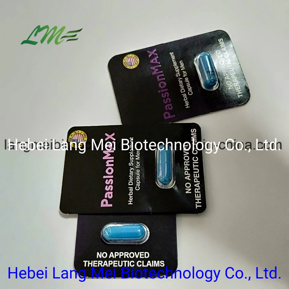 Customized Bag Design of Natural Healthy of China Exporter Manufacturer OEM Male Enhancement Capsule Packaged