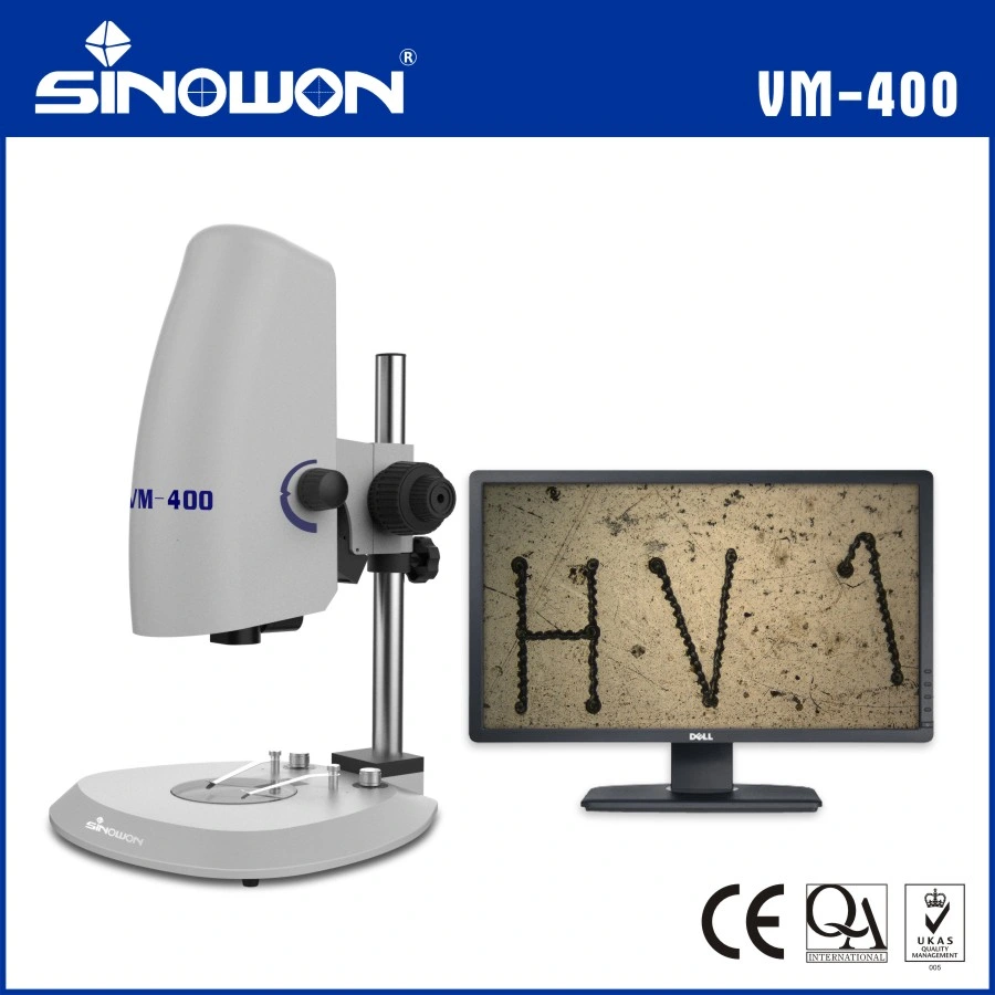 Adjustable LED Bottom Coaxial Illumination Video Microscope