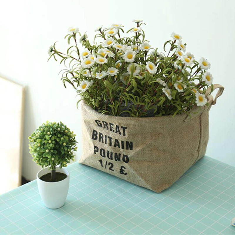 Jute Gartenbeutel PVC-Rückseite oder jede Kunststoffbeschichtung Smart Grow Bags für Kartoffel-/Pflanzbeutel mit Griff