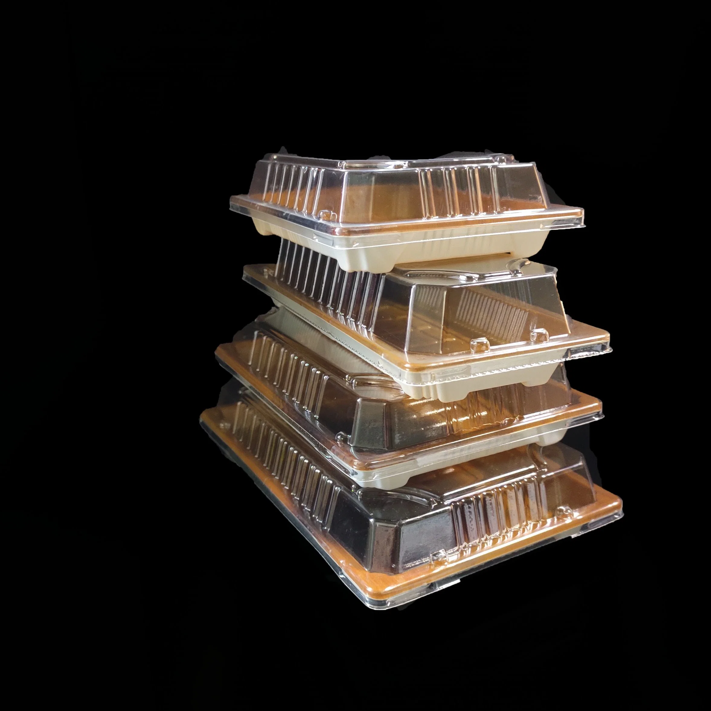 Manufacturer Sushi Foods Packaging Disposable Plastic Sushi/Bread/Cake/snack Container With Lid