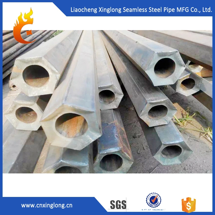 S20c S45c Shaped Seamless Pipe Hexagonal Pipe for Making Mild Steel Hexagonal Nuts