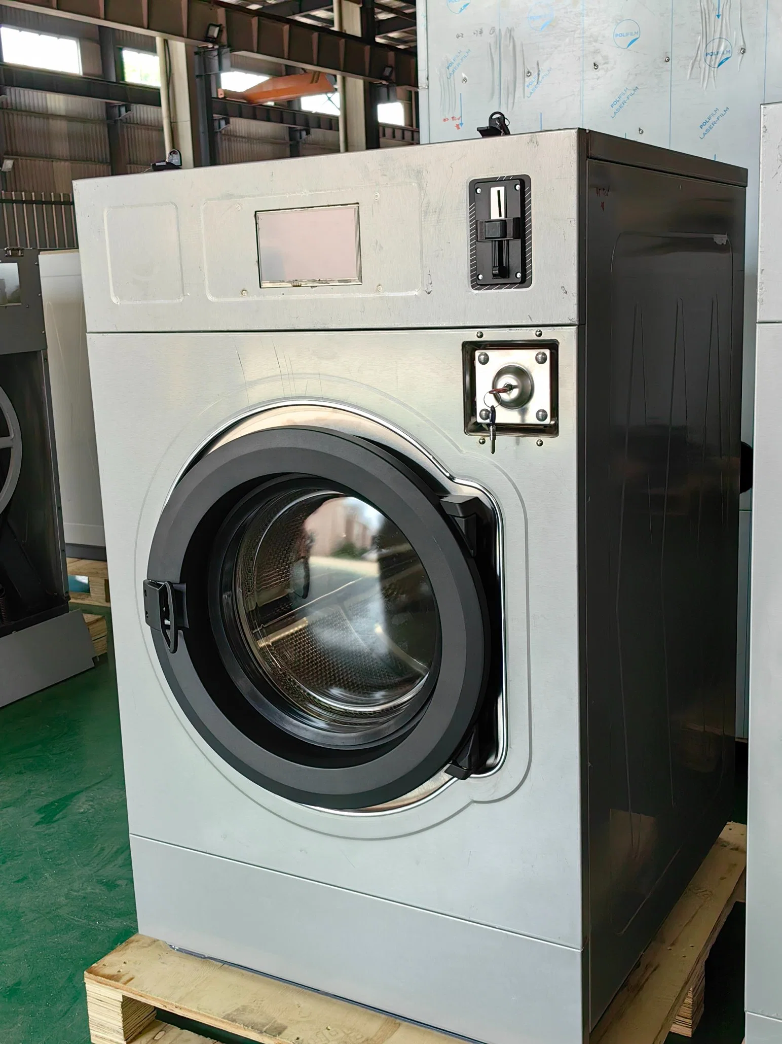 Coin Washing Machine Dry Cleaning Machine Price Commercial Washing Machine Laundry Equipment Washer Extractor Hard Mount