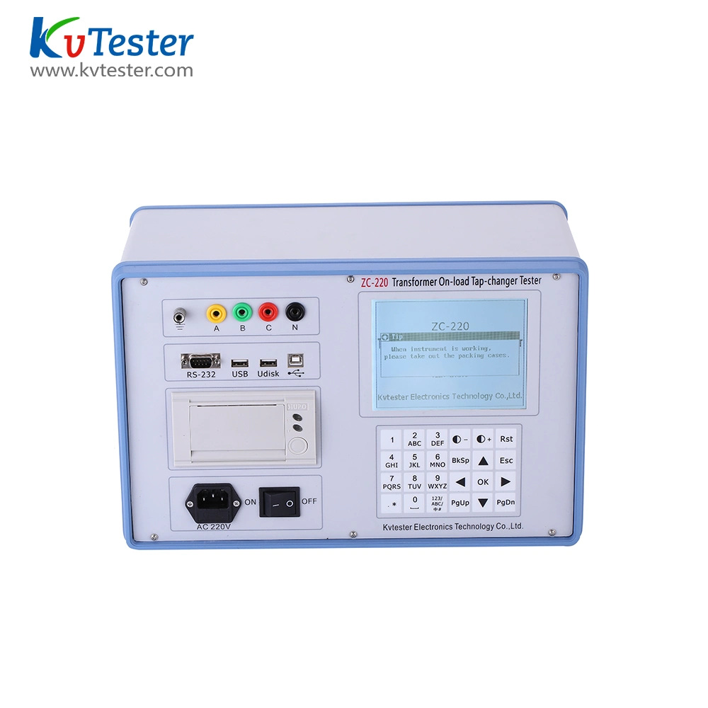 Chinese Factory Hot Sale Transformer Tap Changer Tester on Load Switch Tap-Changer Support OEM/ODM