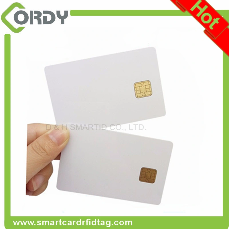 PVC blanco blanco J2A040 chip smart card tarjeta java
