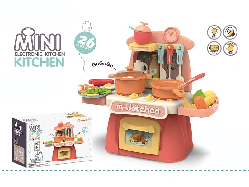 Child Funny Cooking Tool Set Kids Pretend Play Kitchen Toys