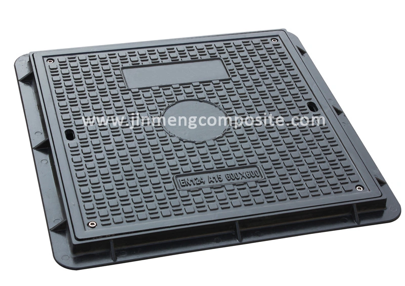 EN124 B125 600x600 Composite Manhole Cover