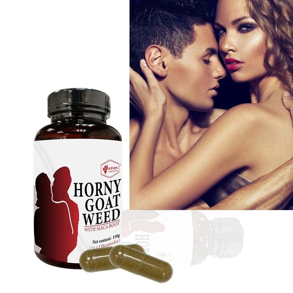 Provide Energy and Stamina Herbal Supplement Horny Goat Weed Maca Root Capsules