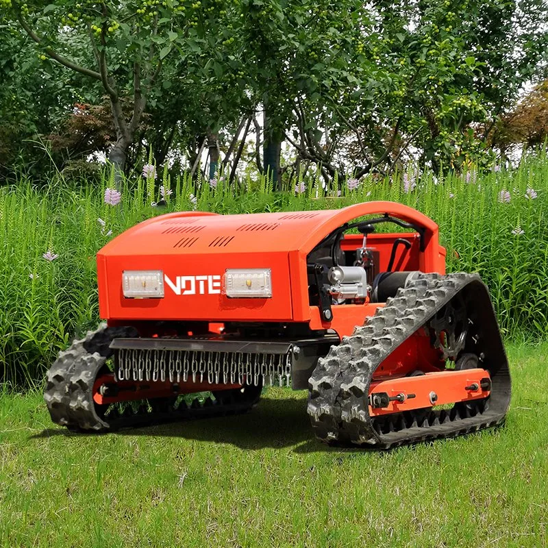 15HP с бензиновым двигателем сад Mulcher Quad Towableremote управления роботом электрическим диск на газоне декоративный травы /Питание газоне косилка