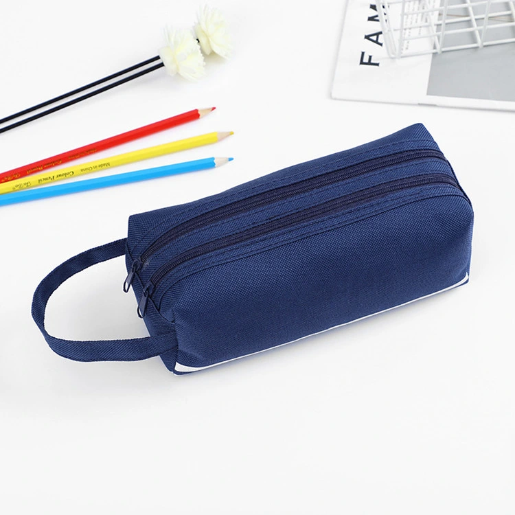 Wholesale/Supplier New Student Hand-Held Stationery Pen Bag Colorful Oxford Pencil Case