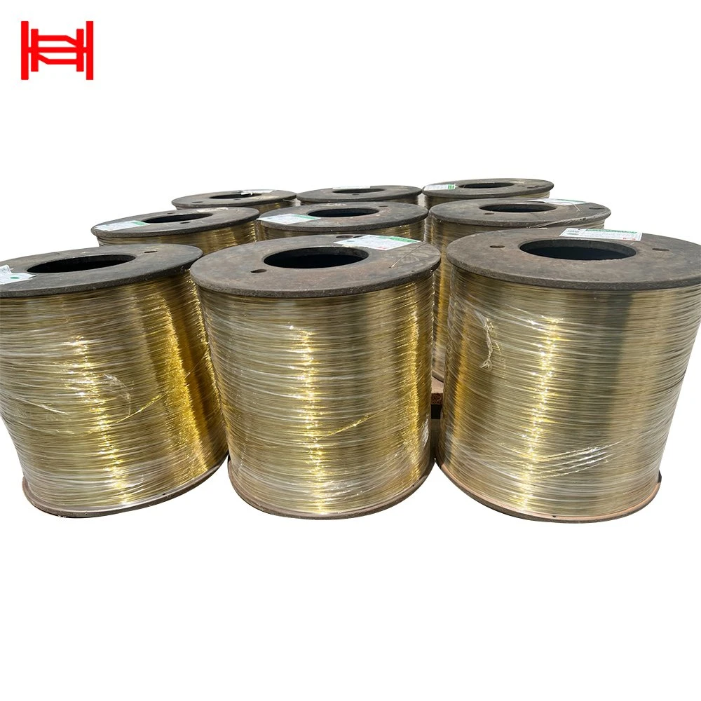 H65 Semi-Hard Hard Drawn Electrode EDM Cutting Brass Wire