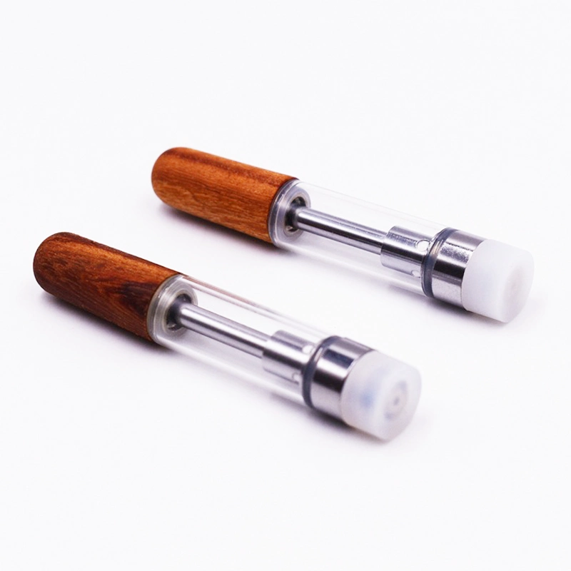 Wooden Mouthpiece Ceramic Coil 510 Thread Empty Vape Cartridges Wholesale/Supplier