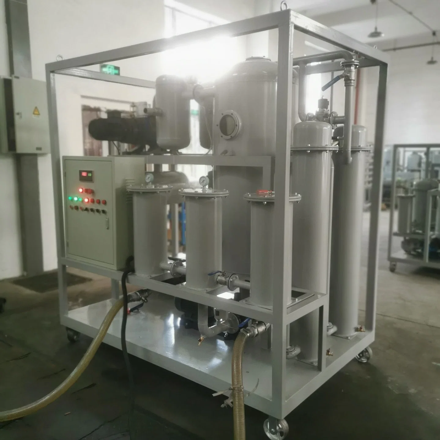 2023 Explosive High quality/High cost performance Double Stage Vacuum Transformer Oil Purification Machine