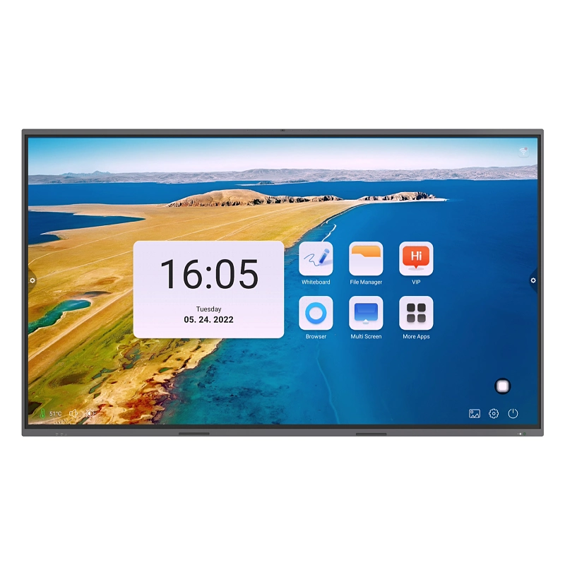 OEM ODM Android 11 Interactive Flat Panel Ifp Miracast Smart Board Touch Screen Interactive for Education