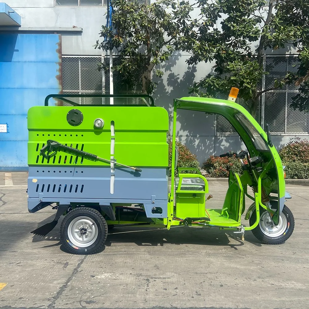 600L Tank Petrol Pump Electric Economical High Pressure Flushing Water Truck to Remove Small Advertising Stickers