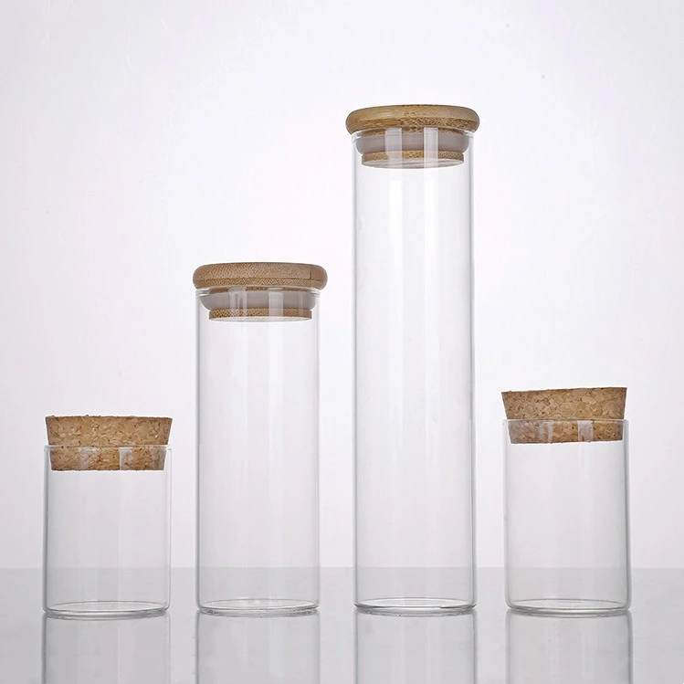 جمليًا الشعار المخصص قطر السيليكات 10 سم 11 سم اختبار زجاج قابل للاستخدام مرة أخرى أنبوبي مع كورك