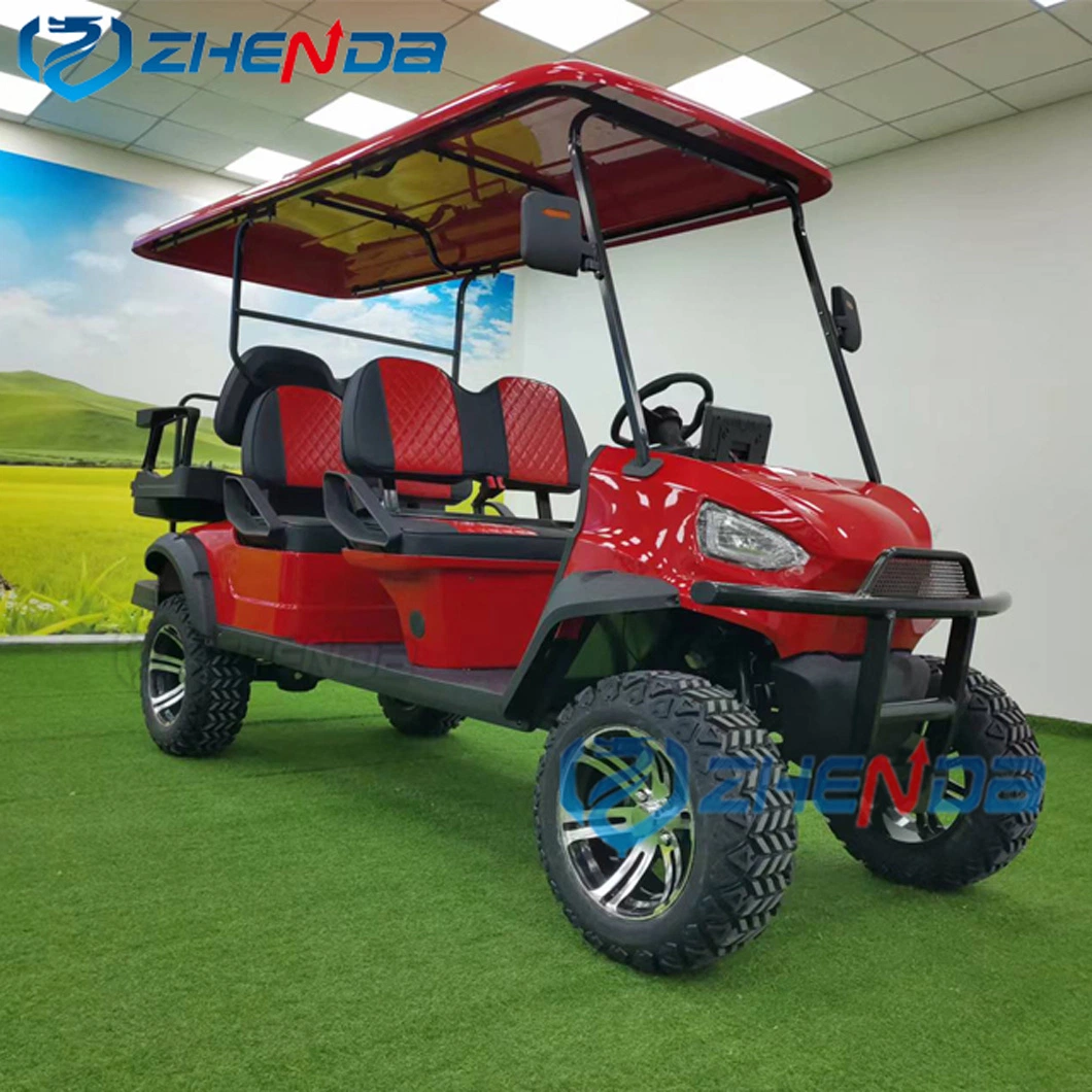 Luxury Golf-Cart Single Rider 8 Passengers Motor 48V Hdk Classic Car 5 Seater Motorised Foldable Golf Cart