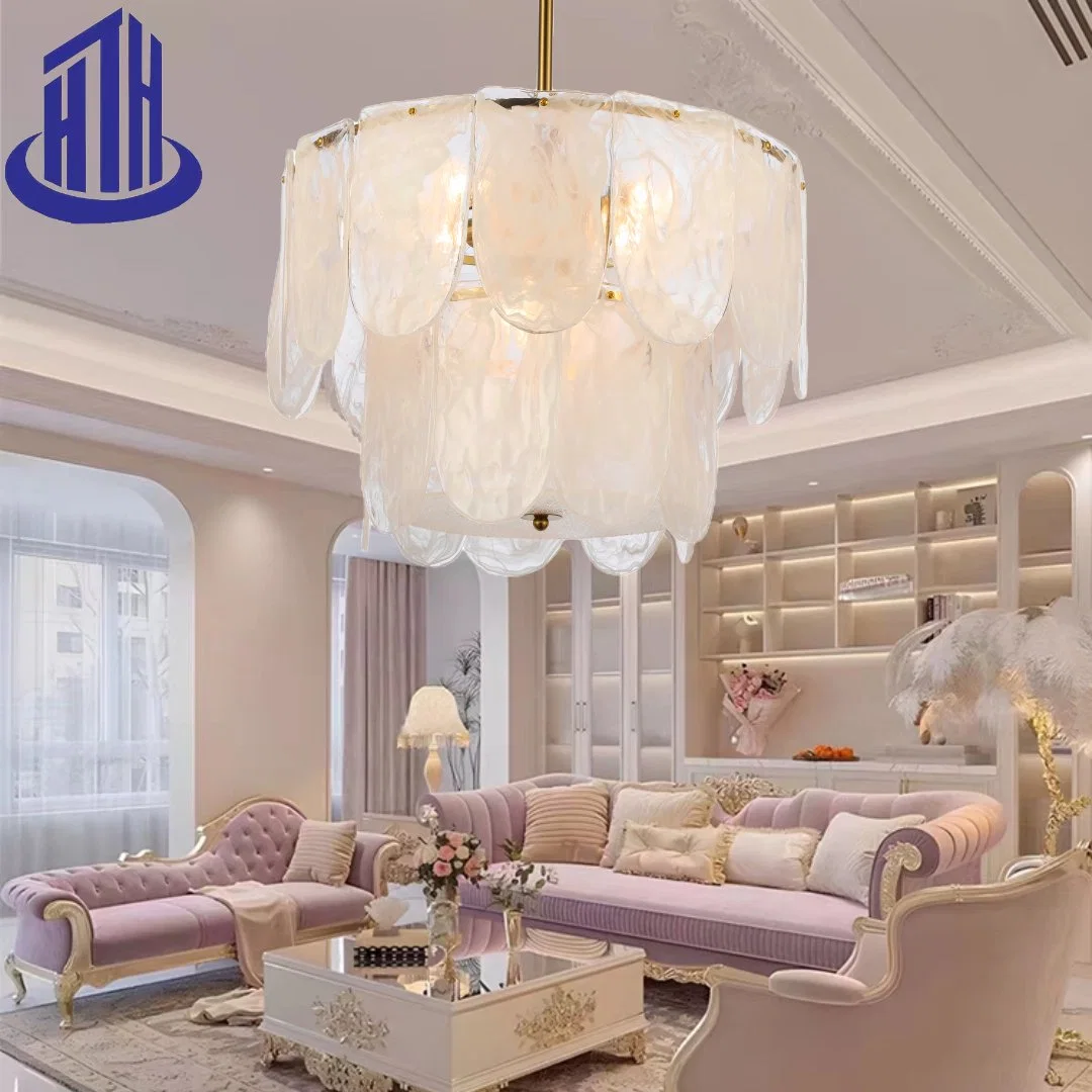 National Standard H65 High-Quality Copper Decorative Glass Ceiling Table Pendant Lamp