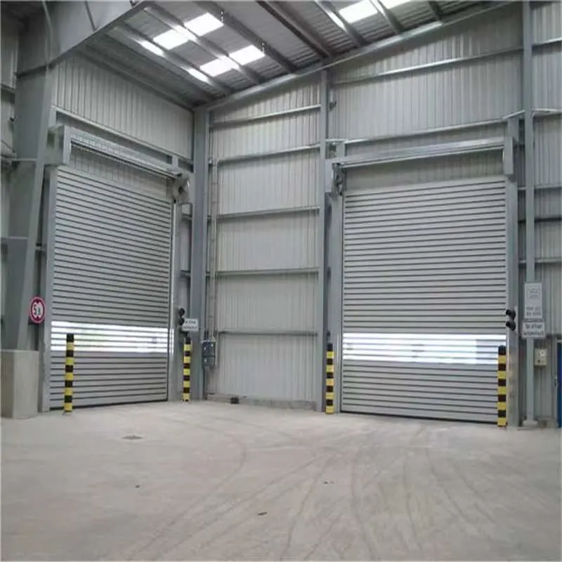 High Speed Rapid Roll up Fast Roller Shutter Spiral Security Garage Door