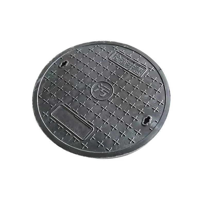 Customized Sewage Rainwater Round Waterproof Composite Resin FRP Manhole Cover