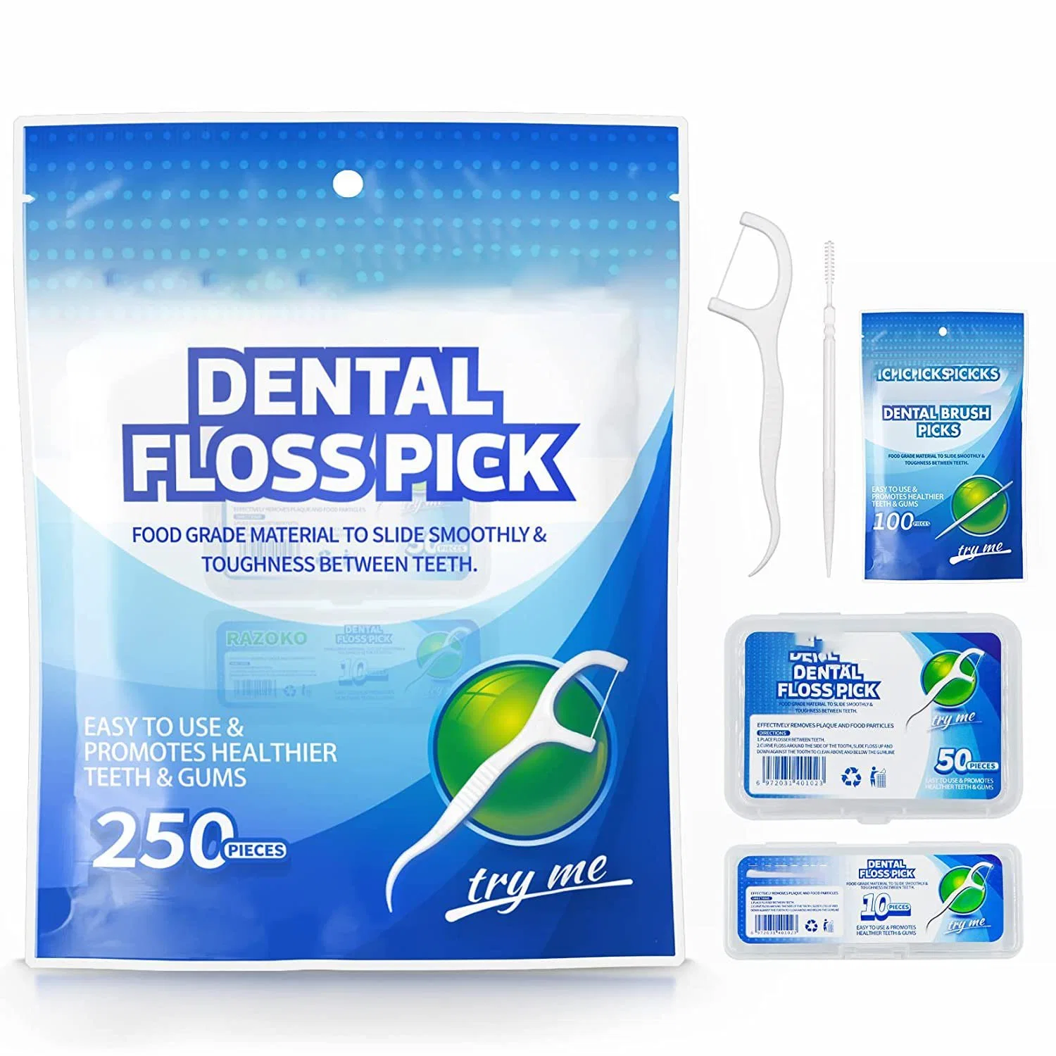 Wholesale/Supplier Dental Floss Pick Manufacturing Tooth Cleaning for All People
