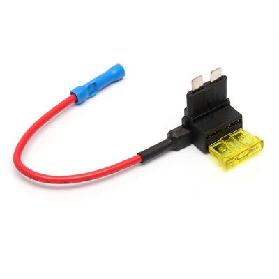 Adaptador de grifo de fusible de circuito adicional para automóvil ATO estándar Portafusibles adaptador de fusible de coche