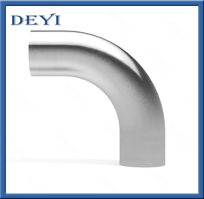 Stainless Steel Hygienic 90 Degree Welded Elbow (DY-E017)