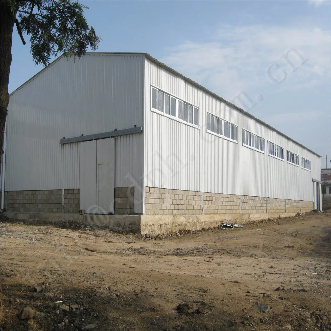 Big Span Steel Structure Warehouse Building with Flexible Design and Low Cost Made in China